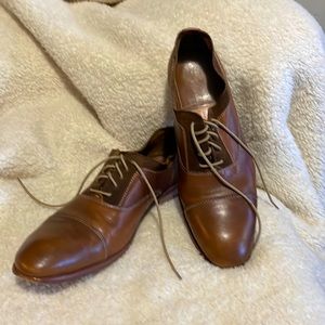 RETAIL $295 H by HUDSON Leather dress Shoes Sz 41